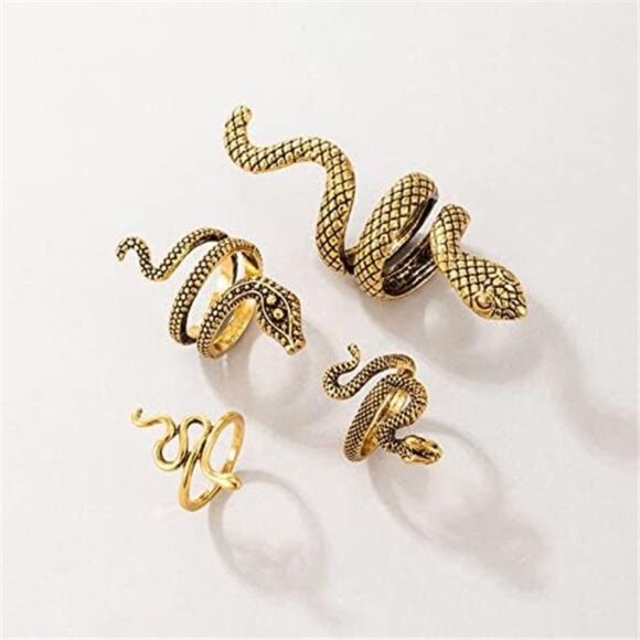 Snake Knuckle Statement Rings - Picture 6 of 7